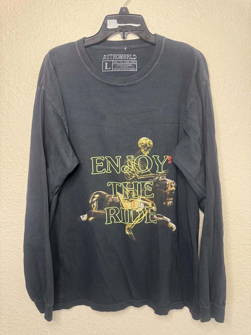 Travis Scott Astroworld Enjoy The Ride Long Sleeve T-Shirt